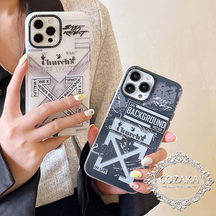 off white iphone15携帯ケースポリエチレン
