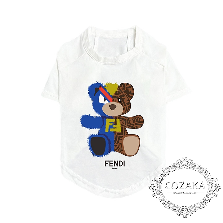  fendi 英字ログ ペット用服 