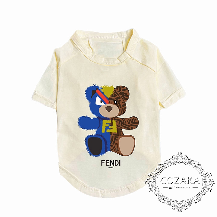  fendi 英字ログ ペット用服 