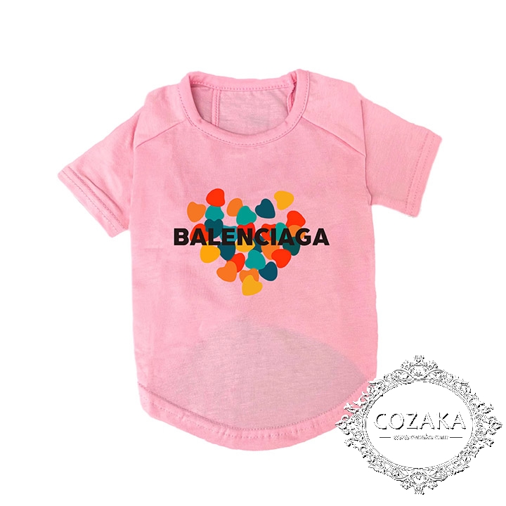 ピンクbalenciaga ペット服
