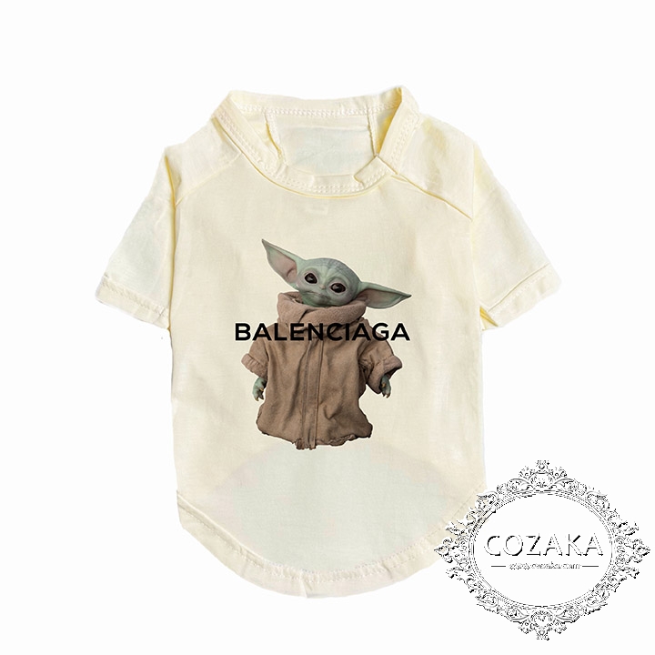ブランド犬服のTシャツBalenciaga