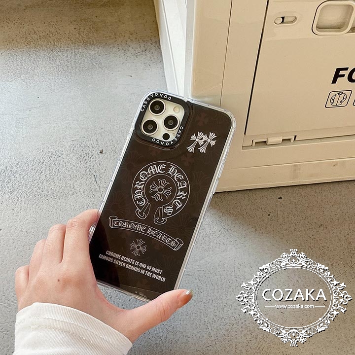 レーザー iphone15カバー chrome hearts