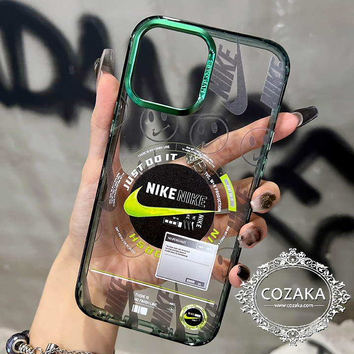 電気メッキnike iphone15スマホケース