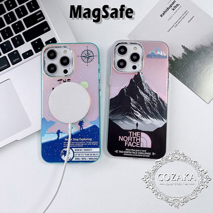 the north face iphone15スマホケース Magsafe対応