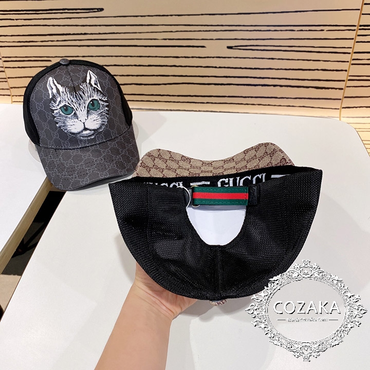 gucci面白いキャップ