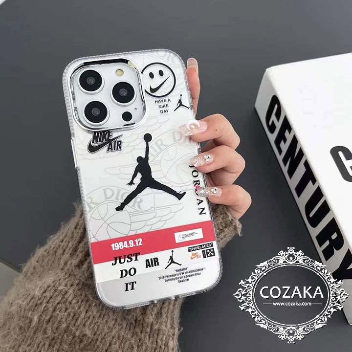 nike 半透明 iphone15スマホケース