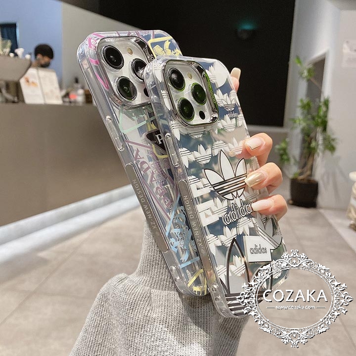 アディダスiphone15ケースレーザー