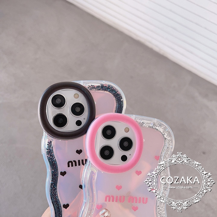 アイフォーン 13 スマホケース 新登場 miumiu風