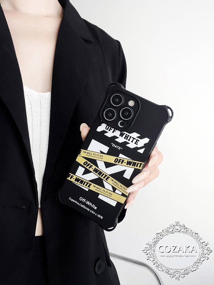 ハイブランド off white風 iphone 14 携帯ケース