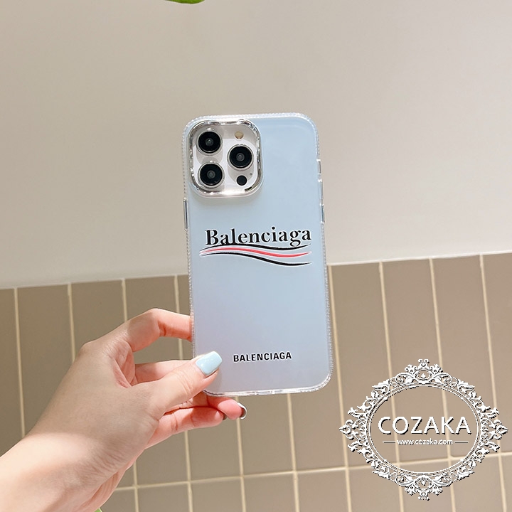 半透明 Balenciaga iphone15ケース