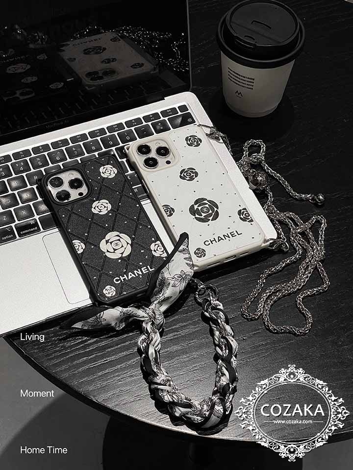 ツバキ iphone15スマホケース chanel