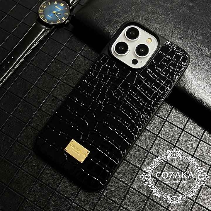 dolce&gabbana  iphone15 proケース 皮製