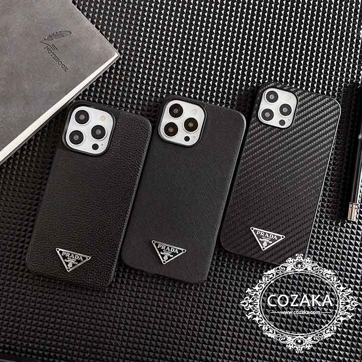 prada iphone15携帯ケースブラック