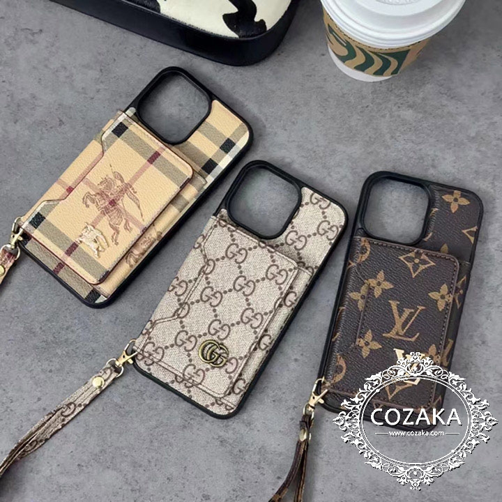 グッチアイホン15スマホケースストラップ付き