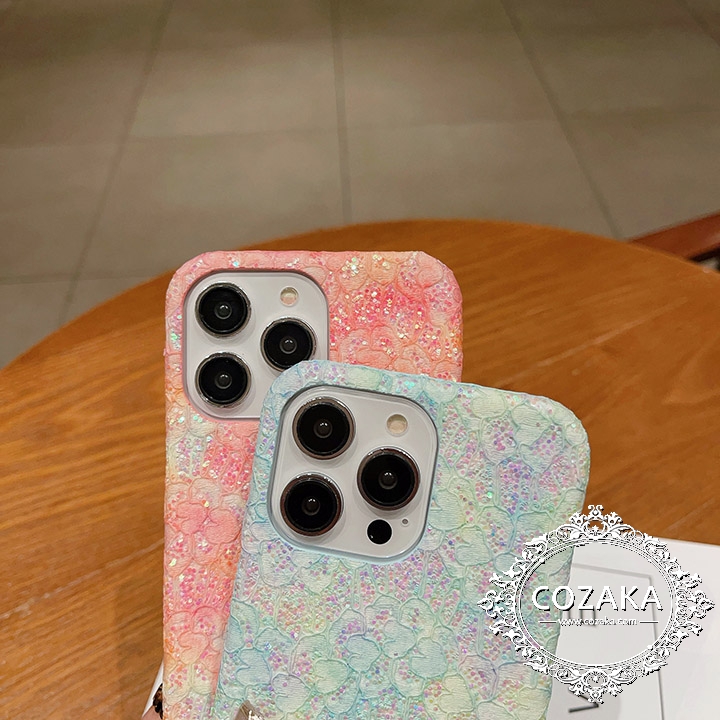 プラダ アイフォン15ケース グリッター