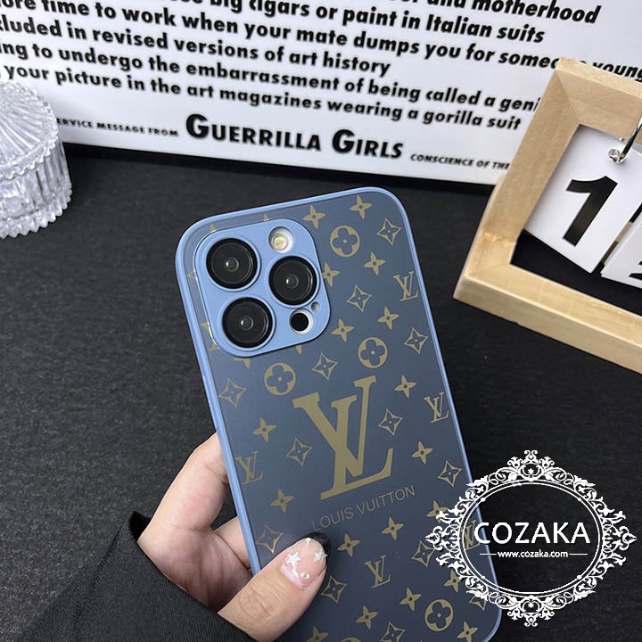 vuitton iphone15スマホケース ゴールド
