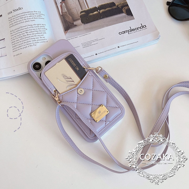 ギャラクシー s23 スマホケース カード収納 スワロフスキー swarovski
