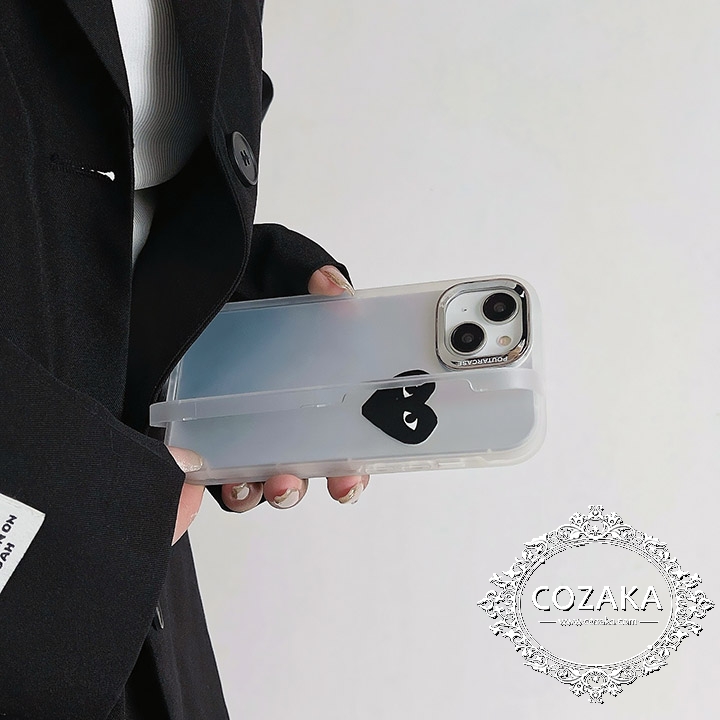 アイホン 14pro max comme des garçons風 カバー 薄型