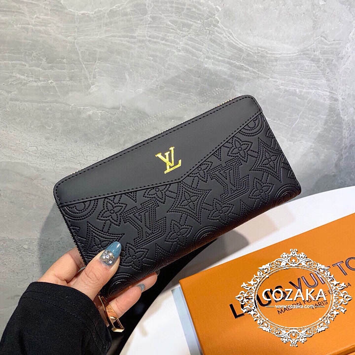  LV  長財布 エンボス加工