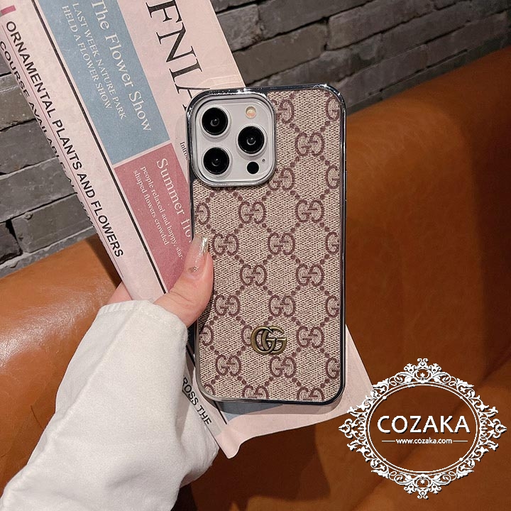 グッチ iphone15 pro max保護カバー かわいい