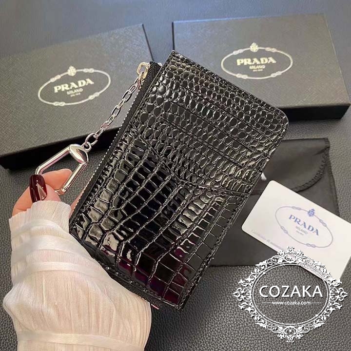 prada 牛革 財布