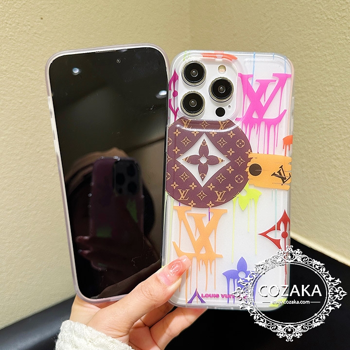 半透明iphone15ケース ヴィトン