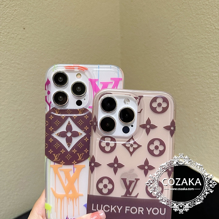 半透明iphone15ケース ヴィトン
