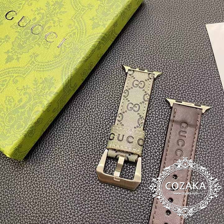 本革グッチ 腕時計バンド