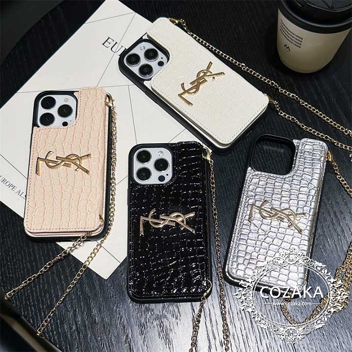 イヴサンローラン ysl 皮製 アイホン 15 ケース