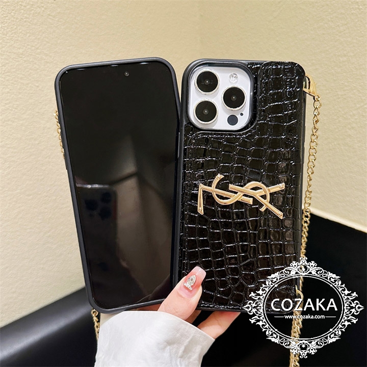 ysl イヴサンローラン カード収納 アイフォーン 14 プロ スマホケース