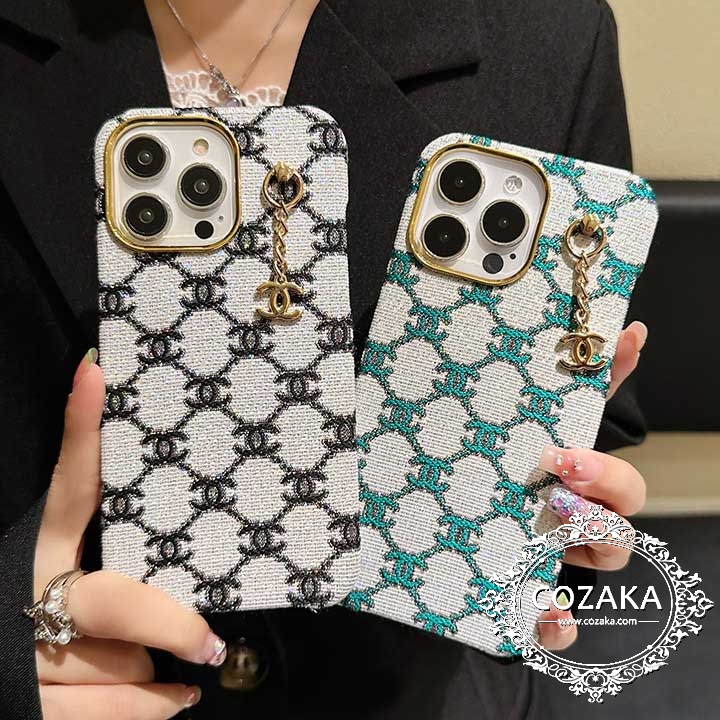 シャネル chanel 布製 iphone 15