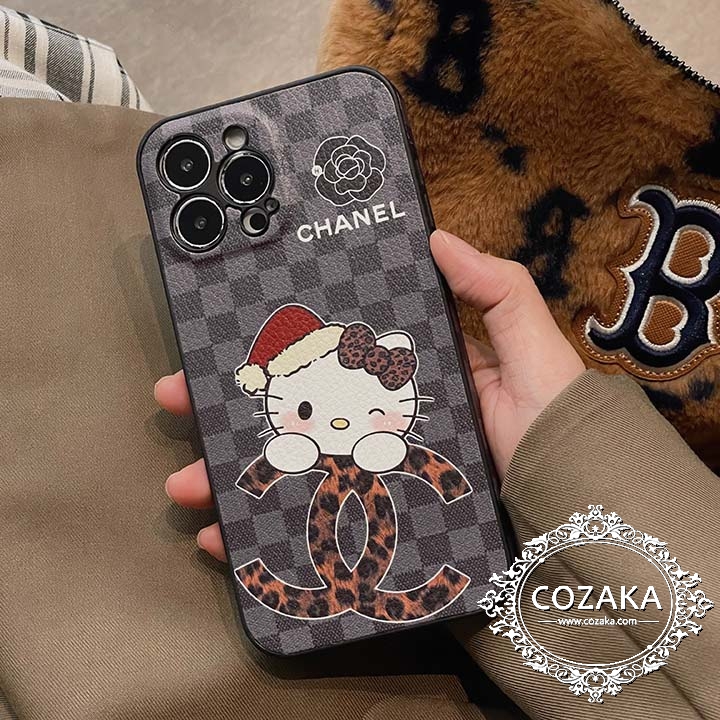 chanel風 携帯ケース