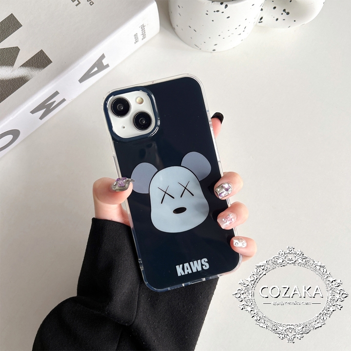 iphone 14 スマホケースカウズ kaws
