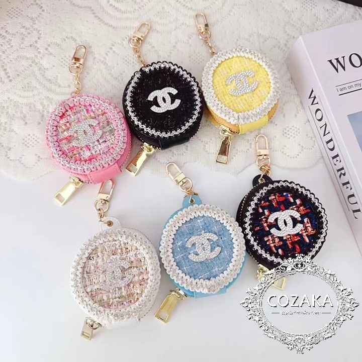 airpods カバーシャネル chanel ラインストーン付き