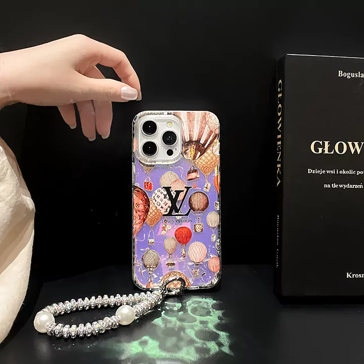 チェーン付き vuitton風 アイホン 15 プロ 携帯ケース
