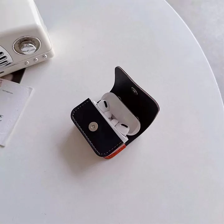airpods pro the north face風 スマホケース ブランドロゴ