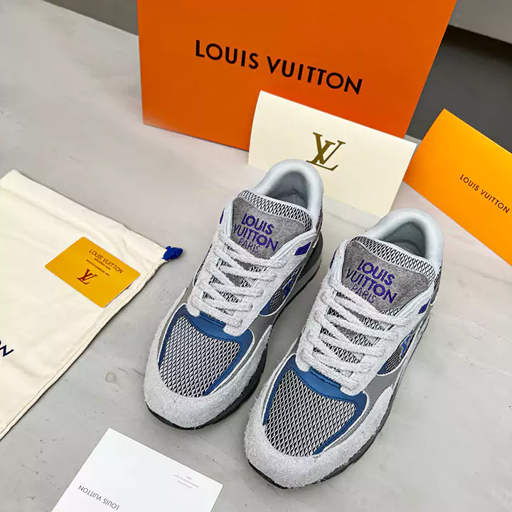 vuitton ロゴ付き スニーカー