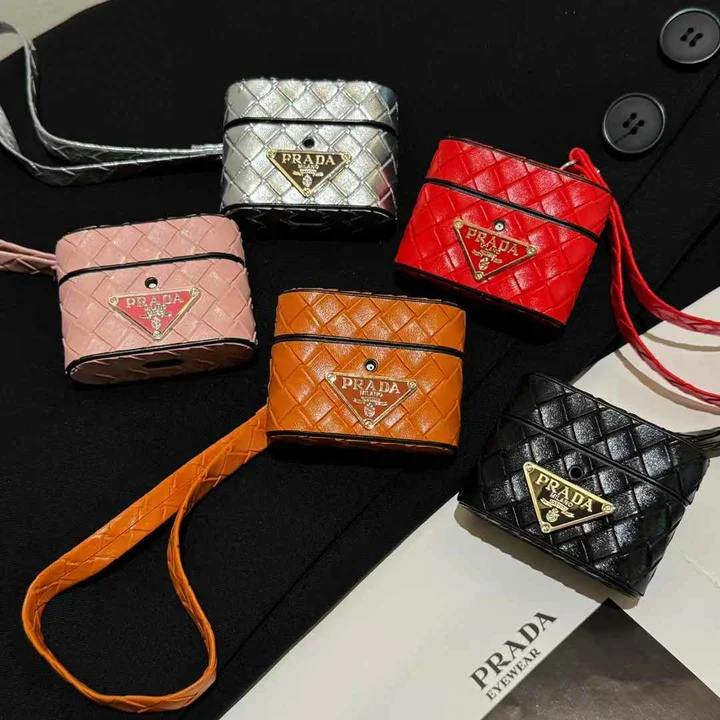 プラダ prada  airpods pro携帯ケース ブランドロゴ