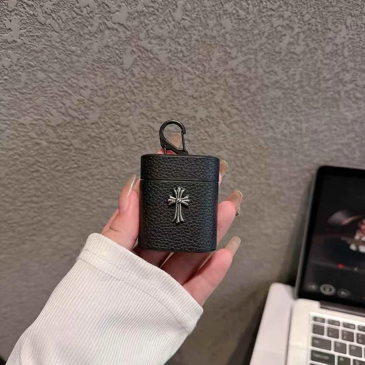 上質 エレガント風 airpods カバー