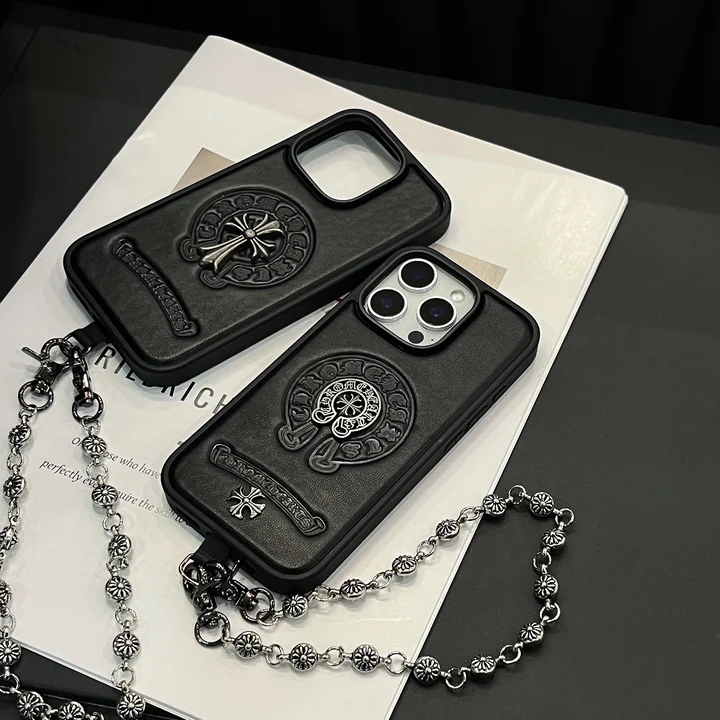 ブランド ロゴ型押し アイフォーン 15 