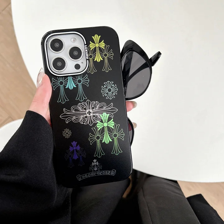 ハイブランド クロームハーツ iphone 13pro カバー