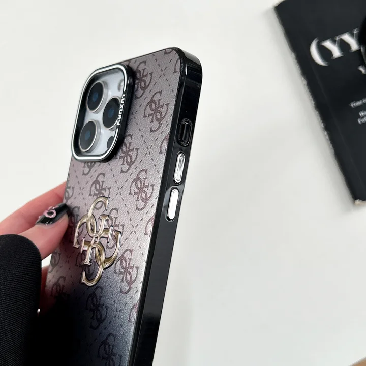 iphone 14 携帯ケースゲス 個性