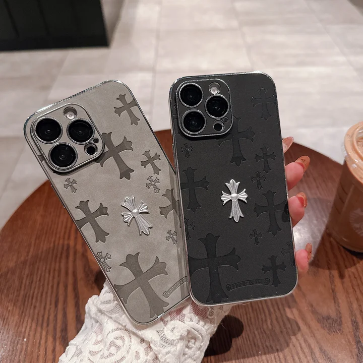 Chrome Hearts iphone16 proカバー 擦り傷防止
