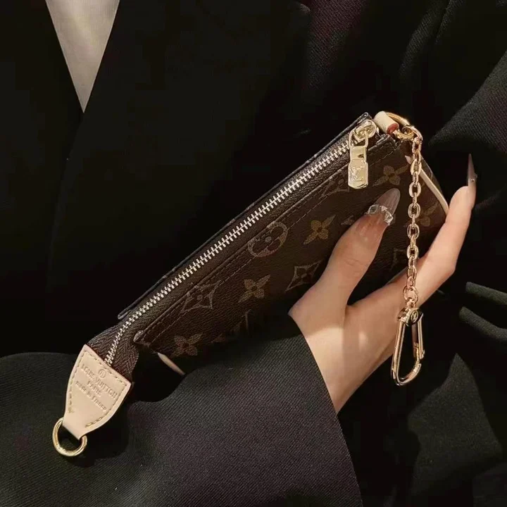 モノグラム デニム＆レザー