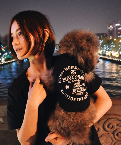 ステューシー 犬服 tシャツ,stussy ドッグウェア 親子服 レディース,通販