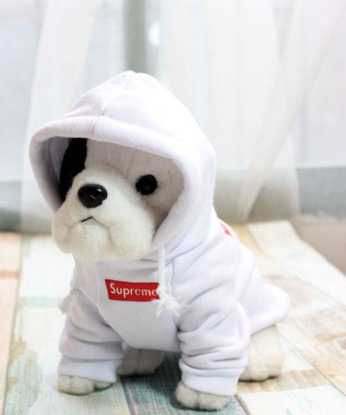 ドッグウェア パーカー シュプリーム,supreme 犬服 おしゃれ