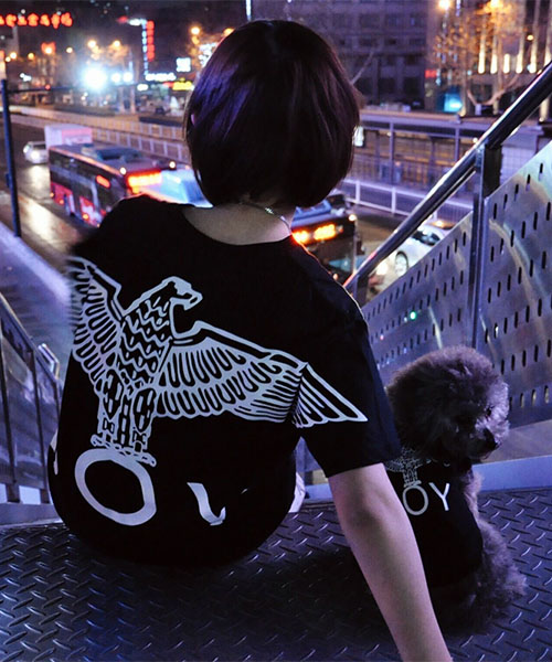ボーイロンドン 犬服 tシャツ,BOY LONDON ドッグウェア ブラック,海外通販