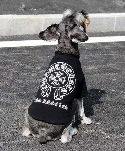 クロームハーツ 犬 tシャツ,Chrome Hearts ドッグウェア Tシャツ,通販