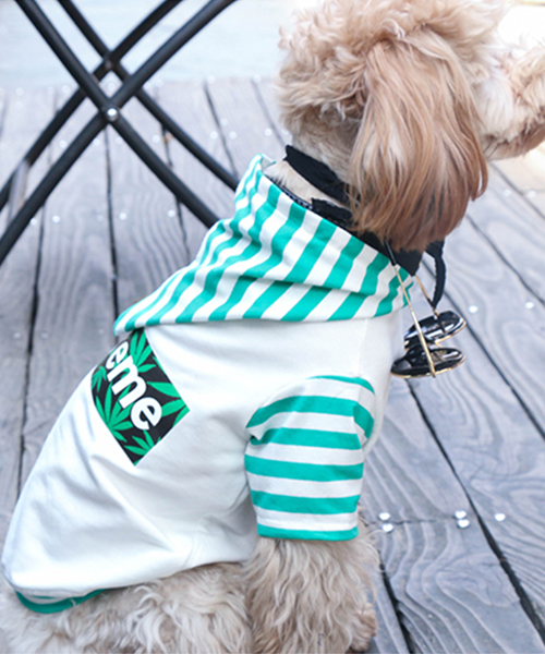 SUPREME パロディー tシャツ ドッグウェア,シュプリーム 犬服 半袖,猫服