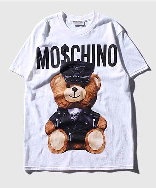 芸能人愛用 モスキーノ テディベアtシャツ犬服 Moschino パロディ Tシャツペア用 ドッグ 半袖 猫服 通販